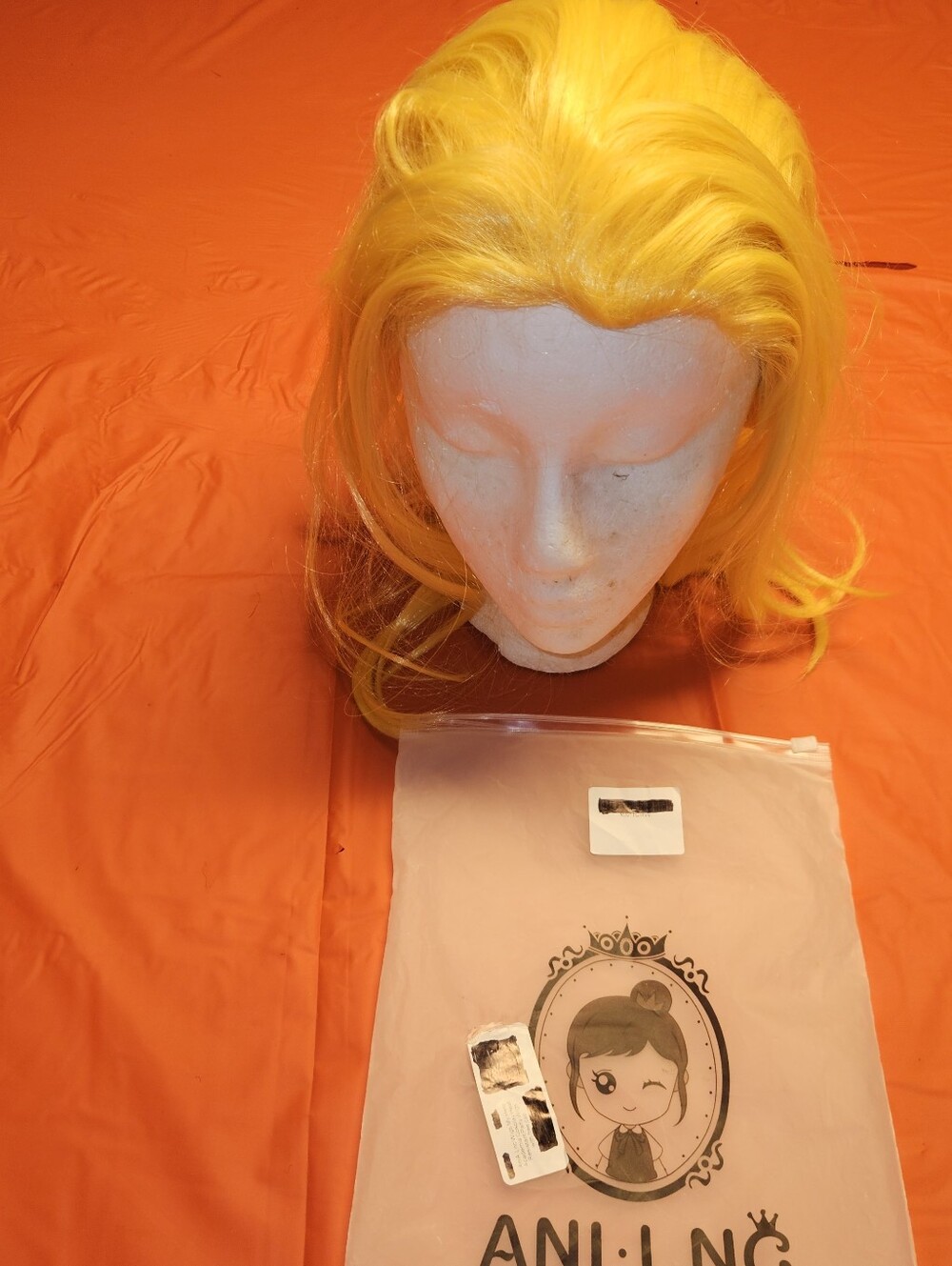Cosplay Heat Resistant Yellow Short Synthetic Wig by Ani Lng My Hero Academia - Picture 3 of 7